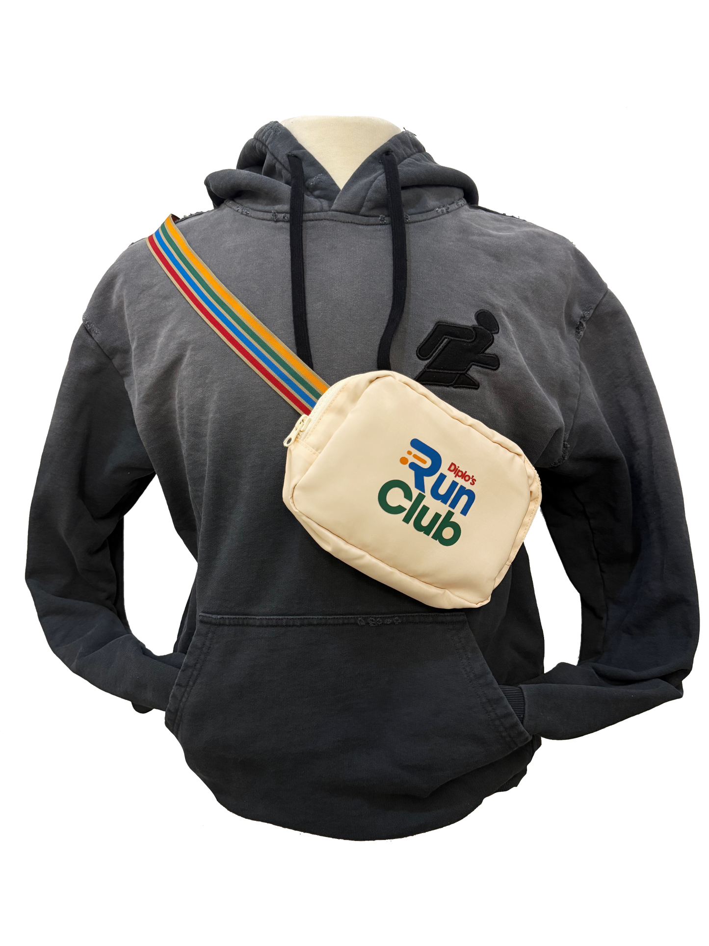 Diplo's Run Club Cream Sling Bag