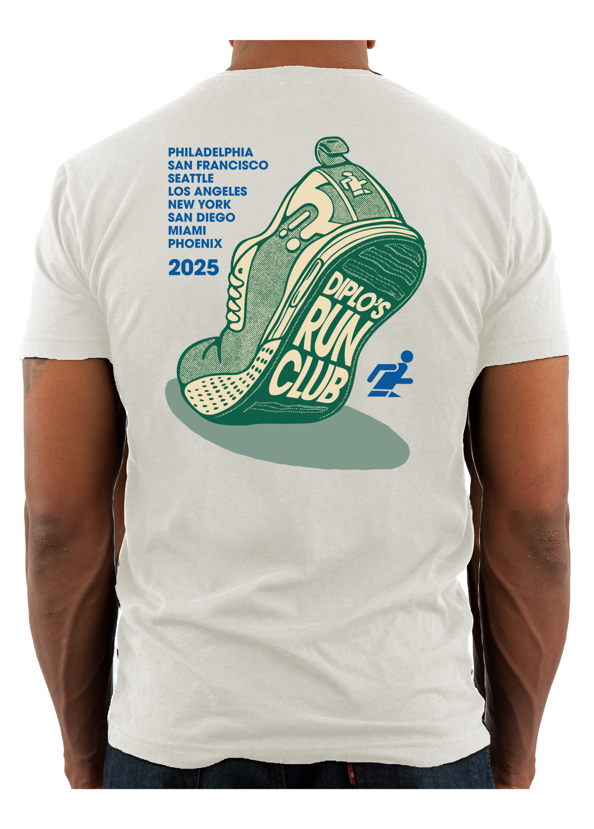 Diplo's Run Club 2025 Sneaker Tour Tee