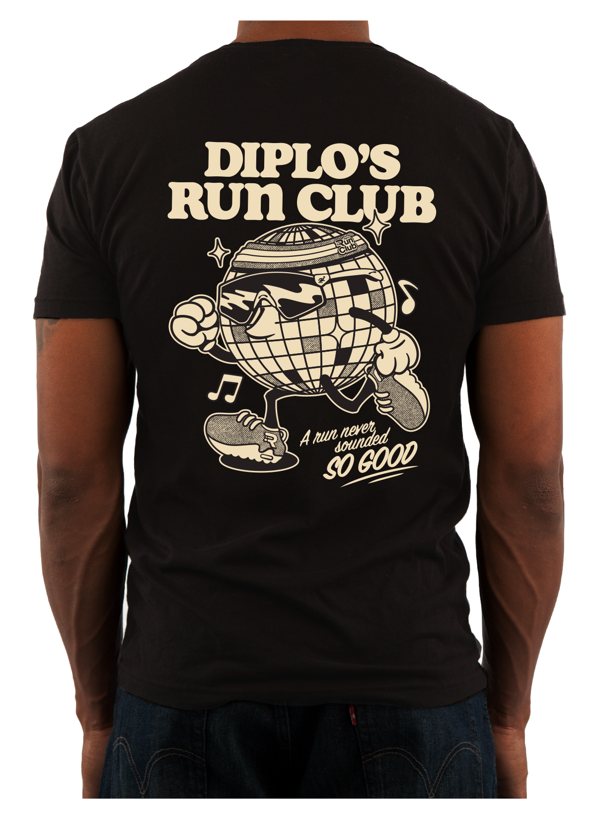 Diplo's Run Club Disco Ball Tee