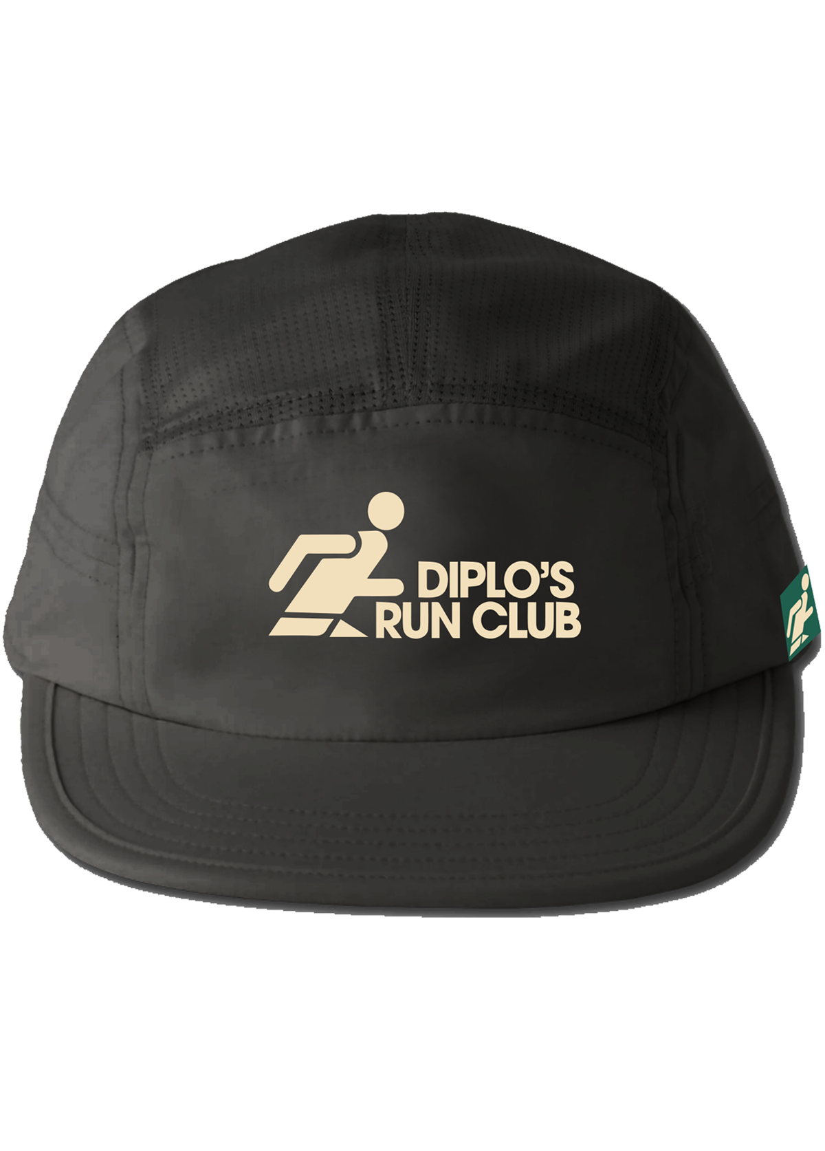 Diplo's Run Club Running Man Black Runners Cap