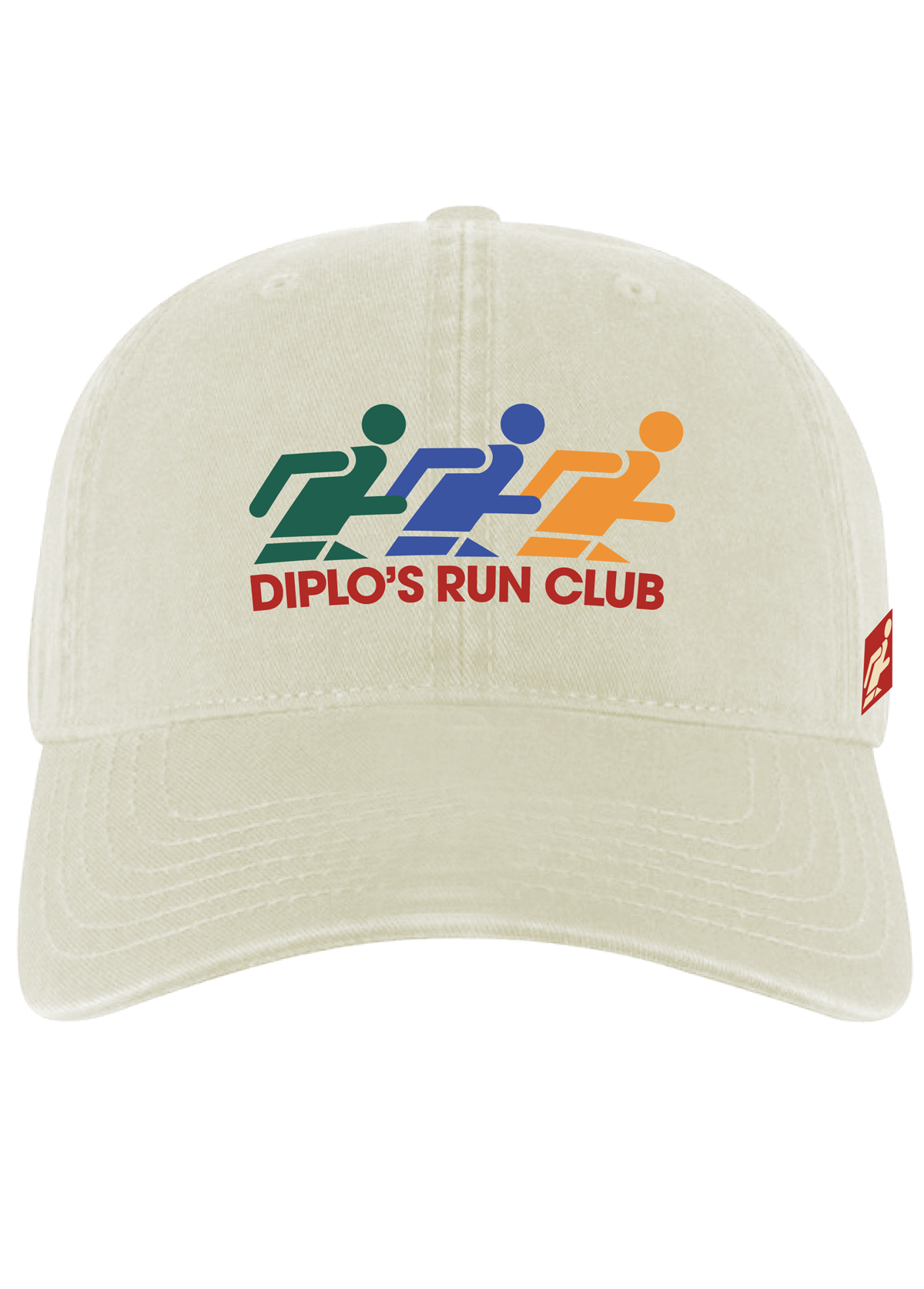 Diplo's Run Club Running Men Cream Dad Hat