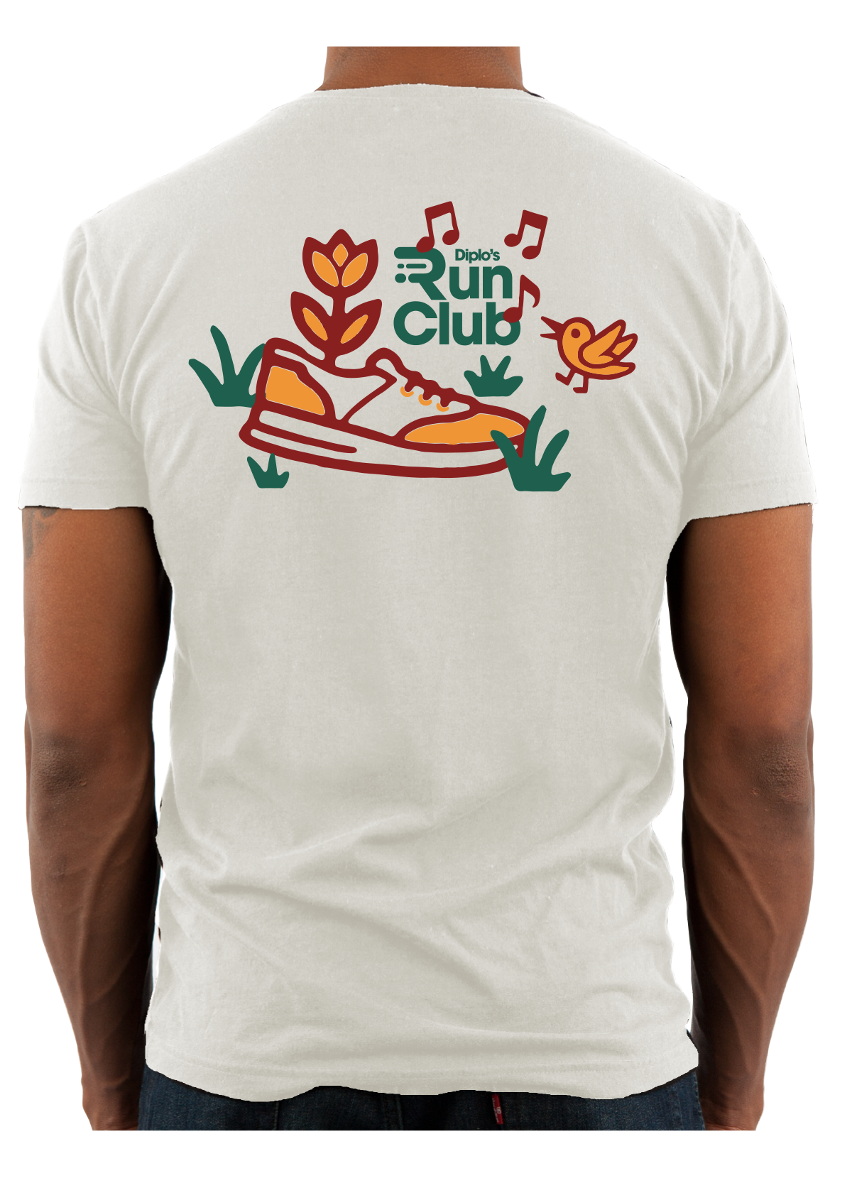 Diplo's Run Club Singing Bird Tee - ONLINE EXCLUSIVE
