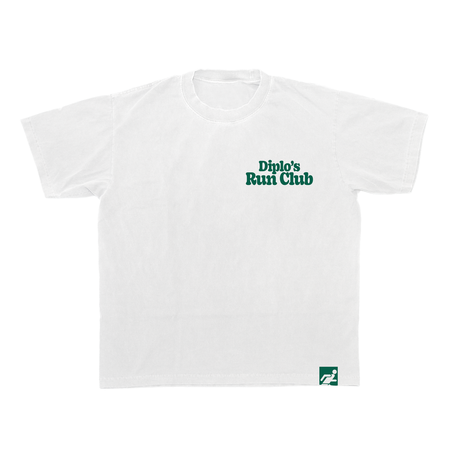 Diplo's Run Club White Disco Ball Tee