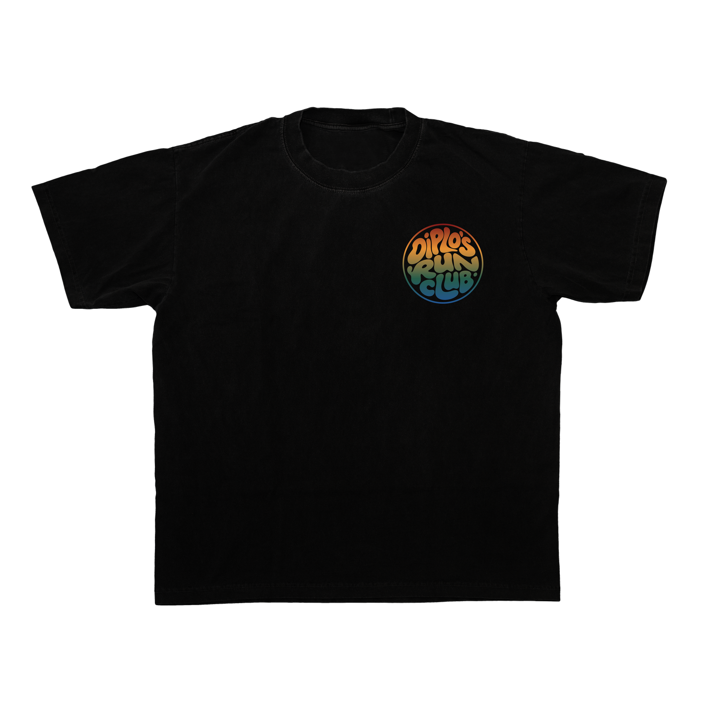 Diplo's Run Club Heavyweight Gradient Record Tee