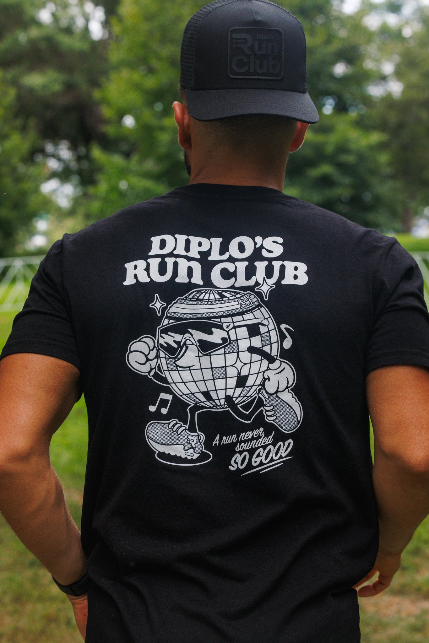 Diplo's Run Club Disco Ball Tee