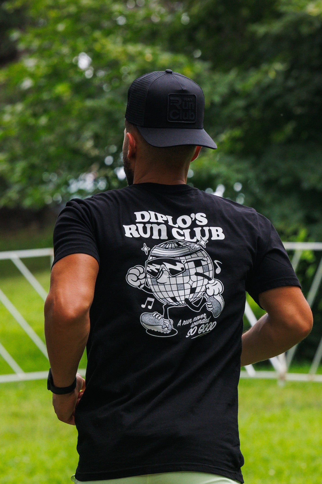Diplo's Run Club Disco Ball Tee