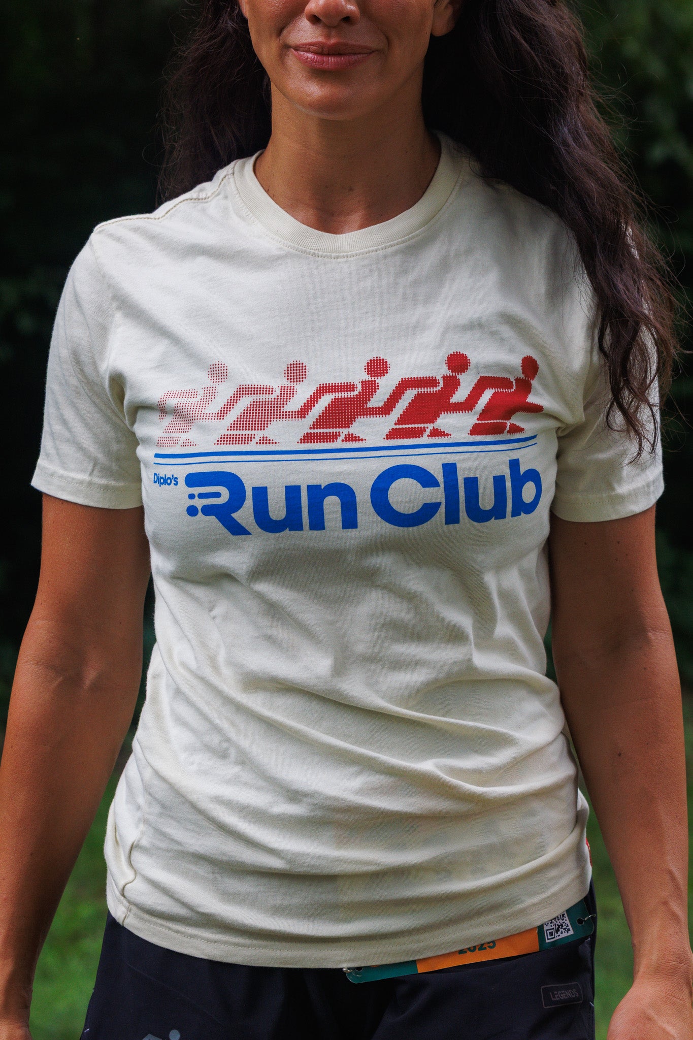 Diplo's Run Club Running Men Cream Tee