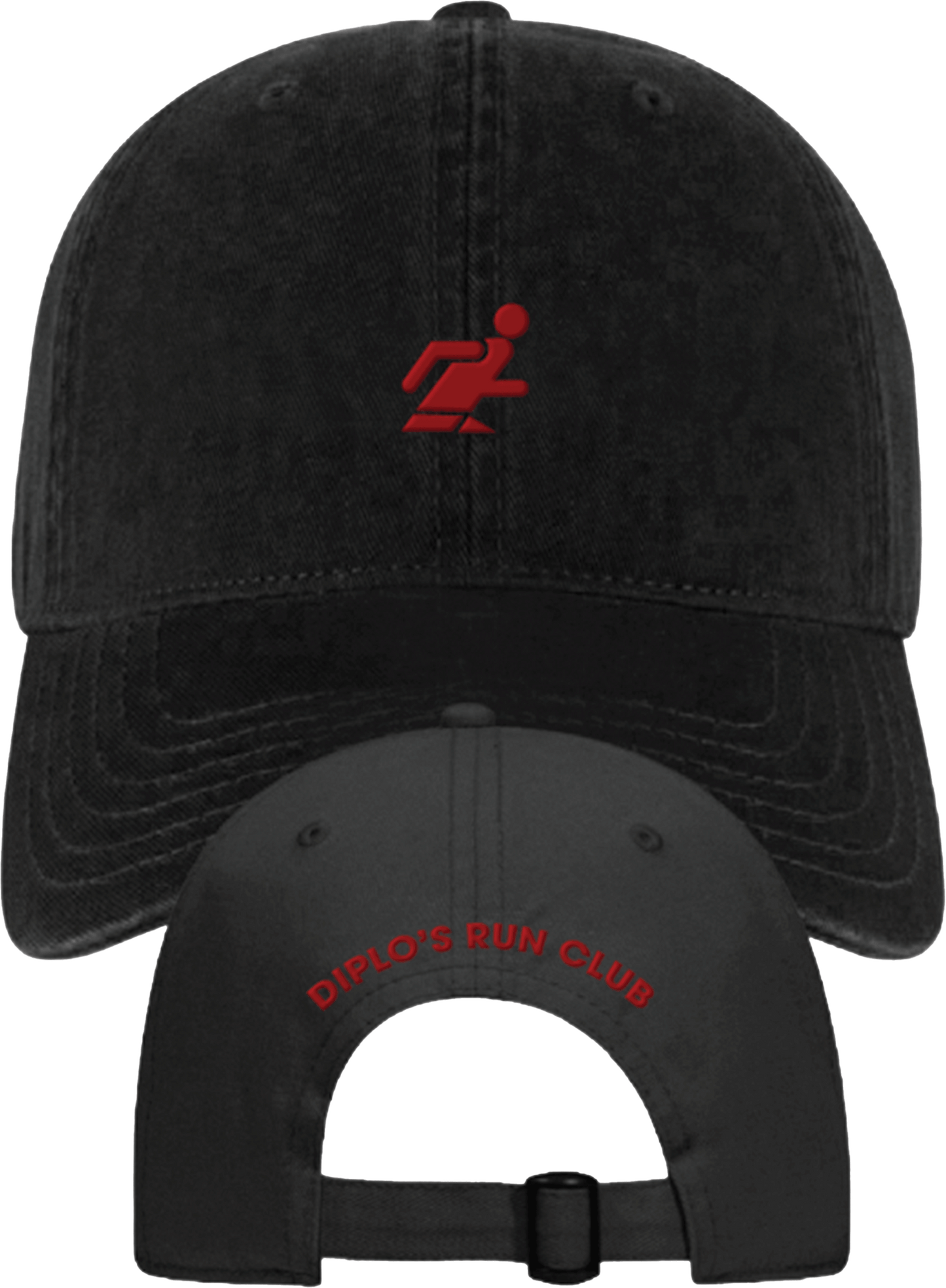 Diplo's Run Club Black & Red Dad Hat