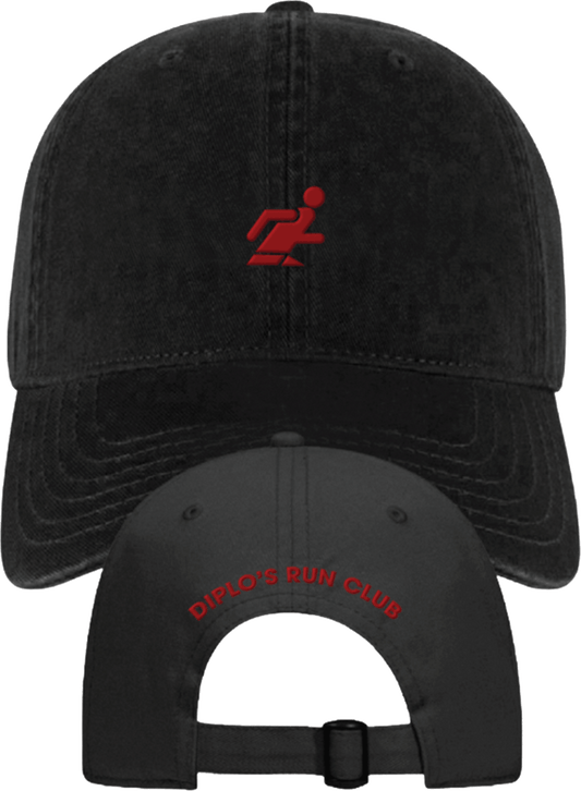 Diplo's Run Club Black & Red Dad Hat