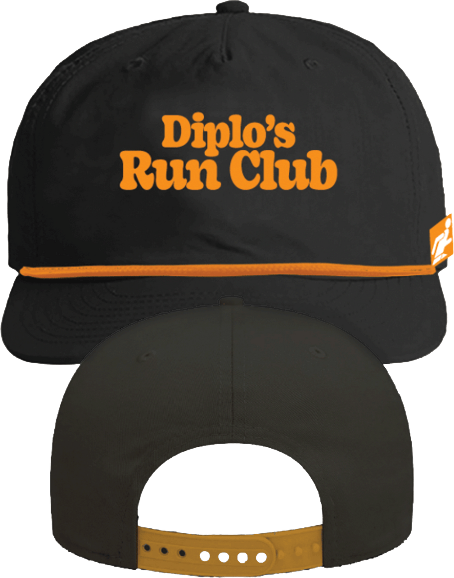 Diplo's Run Club Black & Gold Golf Cap