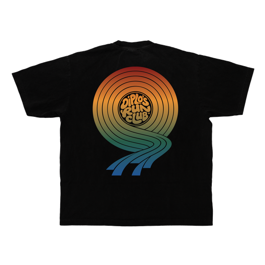 Diplo's Run Club Heavyweight Gradient Record Tee
