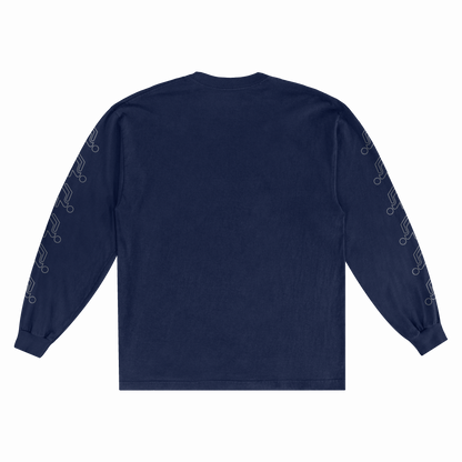 Diplo's Run Club Heavyweight  Navy Run Club Longsleeve
