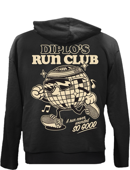 Diplo’s Run Club Black Disco Ball Heavyweight Hoodie