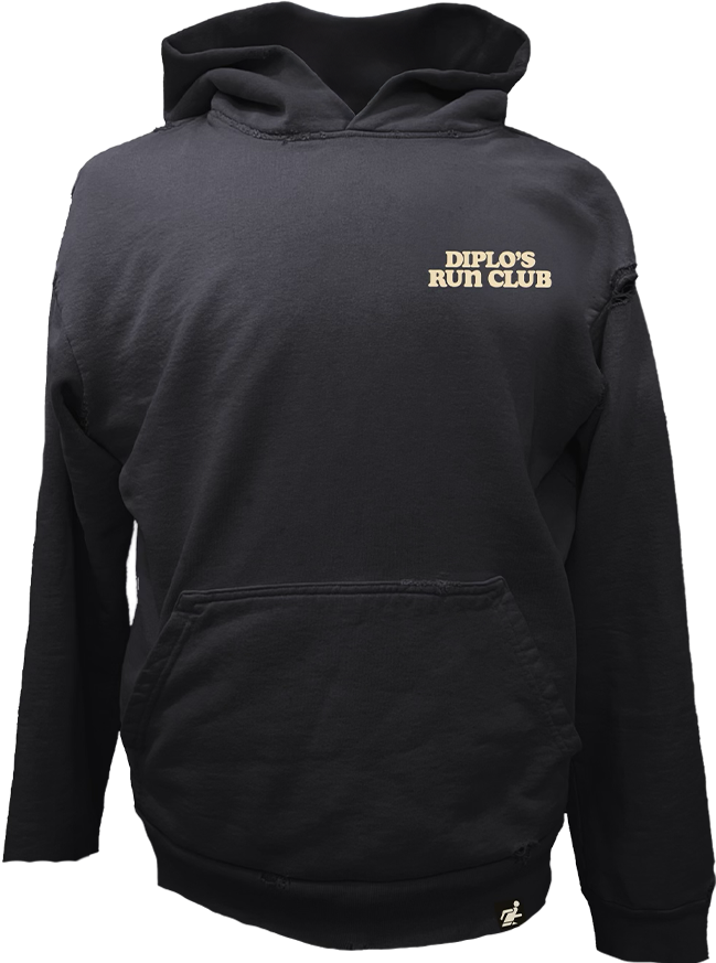 Diplo’s Run Club Black Disco Ball Heavyweight Hoodie