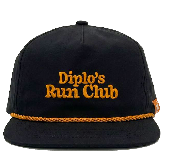 Diplo's Run Club Black & Gold Golf Cap