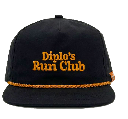 Diplo's Run Club Black & Gold Golf Cap
