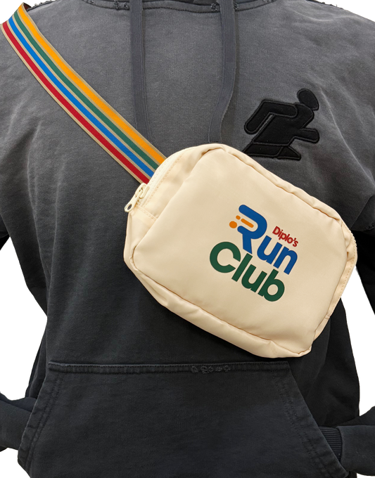Diplo's Run Club Cream Sling Bag