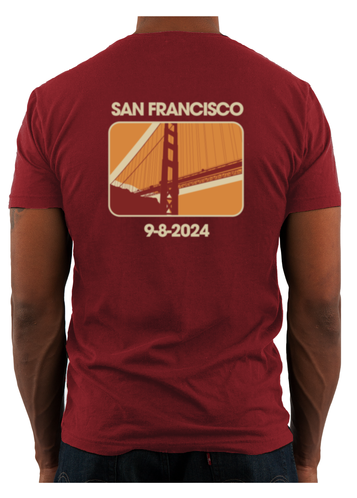 MEN’S SF EVENT TEE: DIPLO RED (D-1)