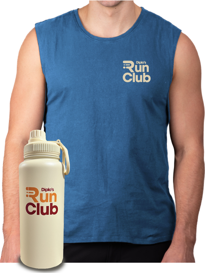 Men’s Running Tank + Water Bottle Bundle