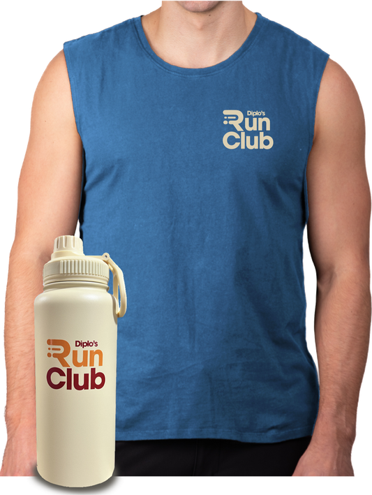 Men’s Running Tank + Water Bottle Bundle