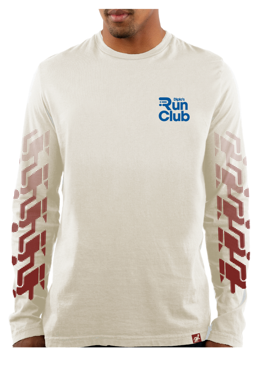 Diplo's Run Club Running Men Cream Longsleeve
