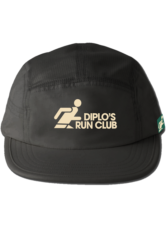 Diplo's Run Club Running Man Black Runners Cap