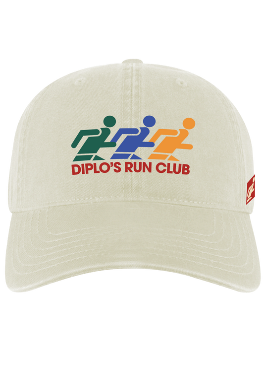 Diplo's Run Club Running Men Cream Dad Hat