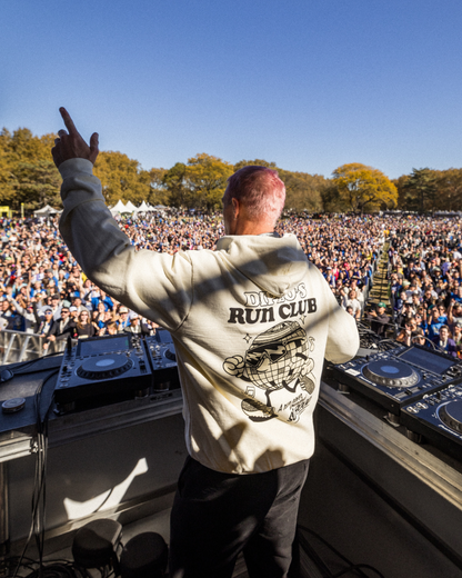 Diplo’s Run Club Cream Disco Ball Heavyweight Hoodie